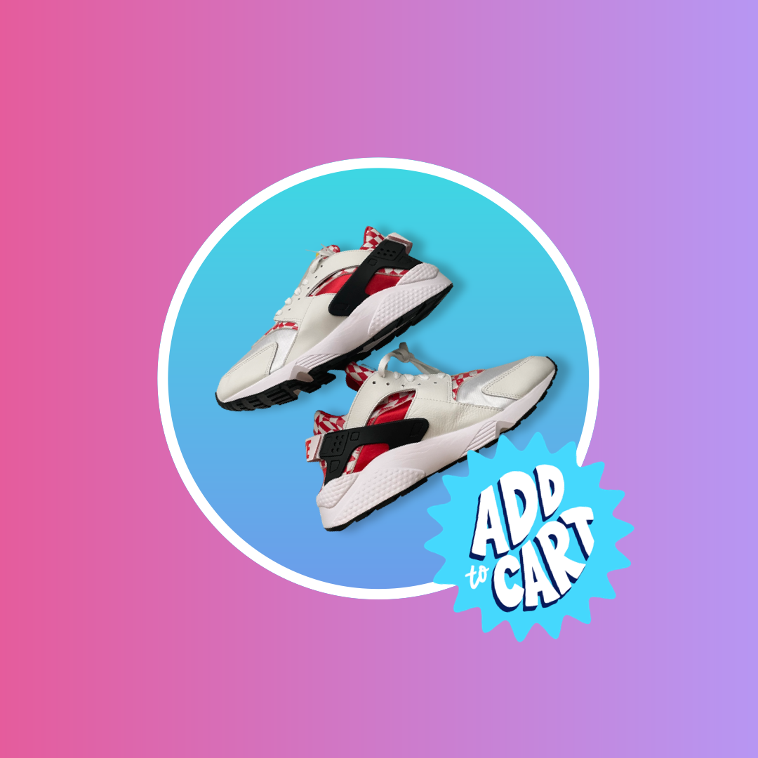 nike air huarache drift blue and pink