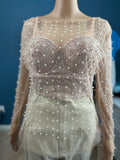 NLK Styles Diamond and Pearls Blouse over Blouse with lace corset