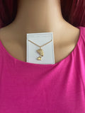 Egyptian Pharaoh Bust Pendant Necklace STERLING FOREVER