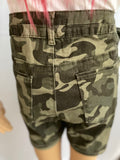 Dual Button Twill Shorts ROYALTY FOR ME
