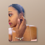 Crystal Huggie Hoop Earrings