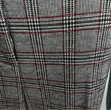 Menswear Plaid Pants CECE