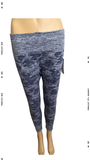 High Waist Cosmos Seamless 7/8 Leggings