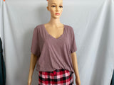 V-Neck Short Sleeve T-Shirt