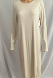 Rib Knit Long Sleeve Dress