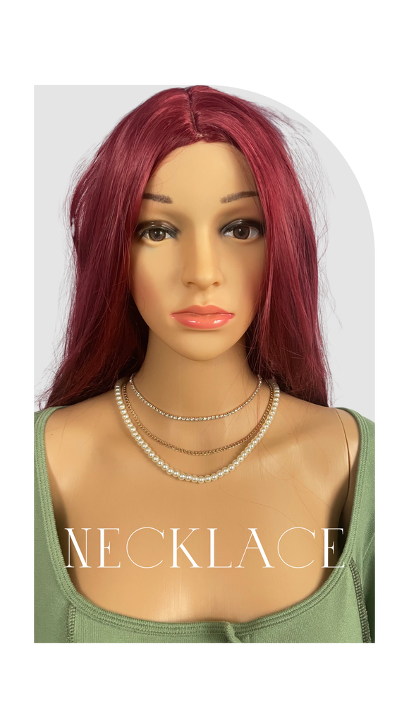 Multistrand Imitation Pearl Necklace