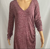 Side Rouched Knit Dress