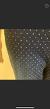 Dot Pattern Ankle Skinny Jeans WIT …