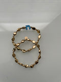 Set of 2 Initial Beaded Bracelets