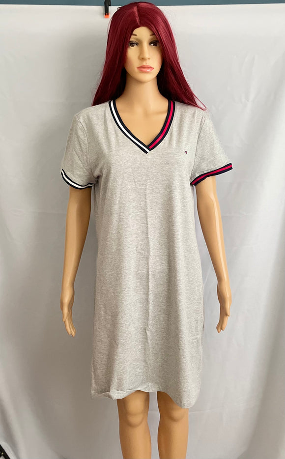 V-Neck T-Shirt Dress