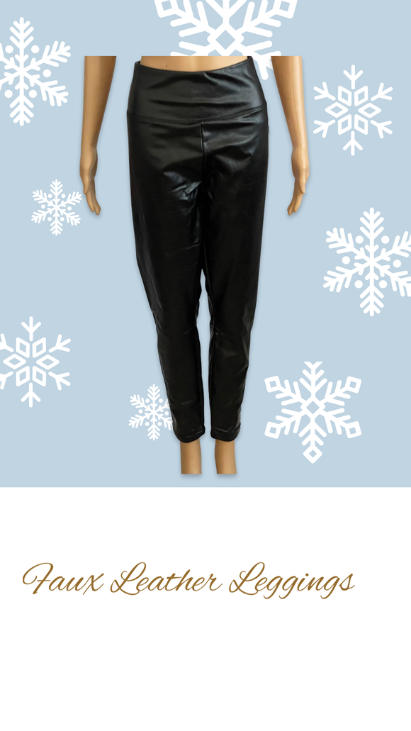 Faux Leather Leggings