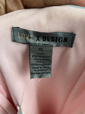 Cross Front Midi Dress by love by design