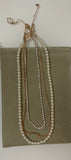 Multistrand Imitation Pearl Necklace
