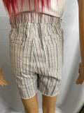 Drawstring Fray Hem Shorts ROYALTY FOR ME