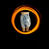 Bombshell Cutoff Denim Shorts