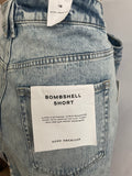 Bombshell Cutoff Denim Shorts
