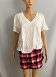 V-Neck Short Sleeve T-Shirt
