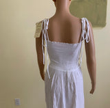Smocked Spaghetti Strap Cover-Up Dr…