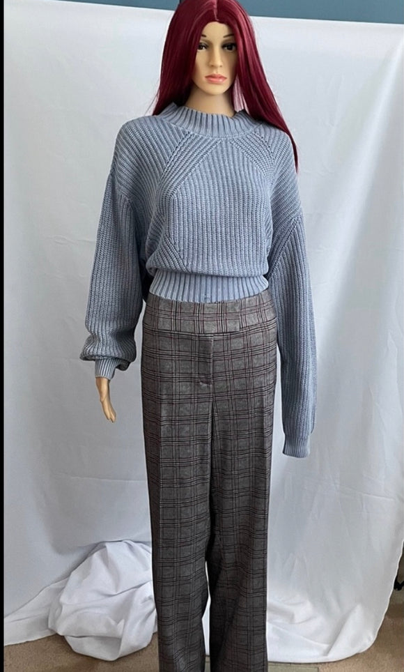 Menswear Plaid Pants CECE