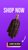 Notch Collar Plaid Cardigan Sweater Coat