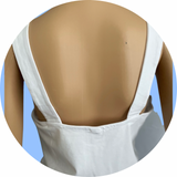 Square Neck Organic Cotton Blend Crop Tank