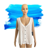 Button Front Tank