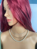 Multistrand Imitation Pearl Necklace