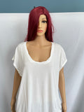 Twist Neck Detail T-Shirt