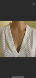V-Neck Sleeveless Top HALOGEN®
