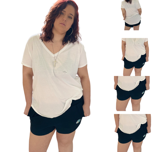 Women's Reverse Weave® Cotton Blend Shorts CHAMPION