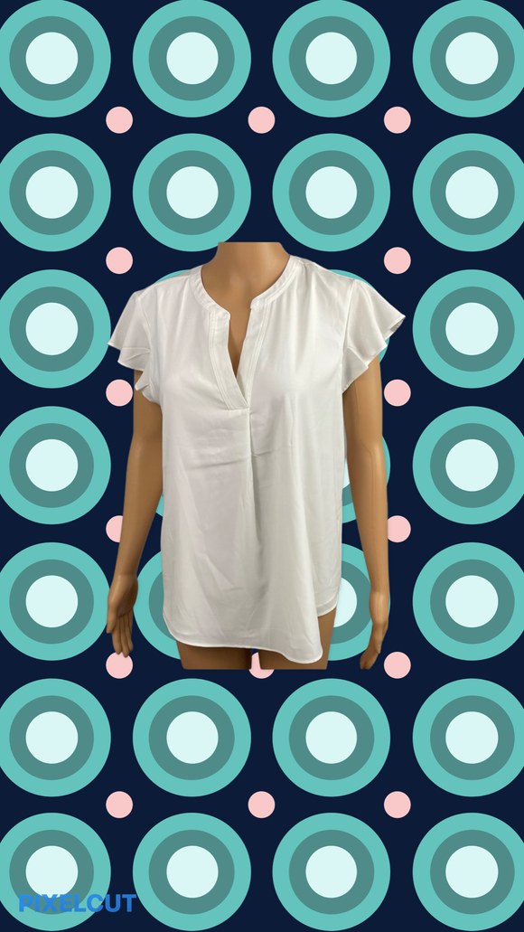 Calvin Klein white blouse