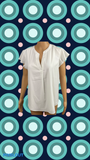 Calvin Klein white blouse