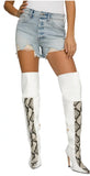 Bombshell Cutoff Denim Shorts