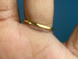 14K Gold Plated Swarovski Crystal Accented Winding Snake Ring