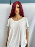 Twist Neck Detail T-Shirt
