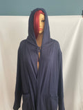 Cloud Jersey hooded cardigan XL