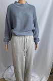 Baggy High-Rise Cinched Sweatpants