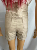 Dual Button Twill Shorts ROYALTY FOR ME