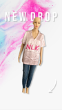 Satin T-shirt